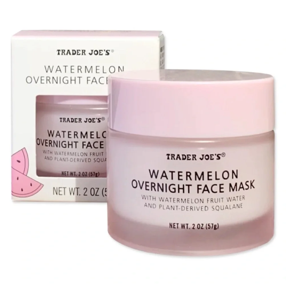 $11❤️‍🔥 Trader Joe’s Watermelon Overnight Face Mask 🍉 NEW IN BOX